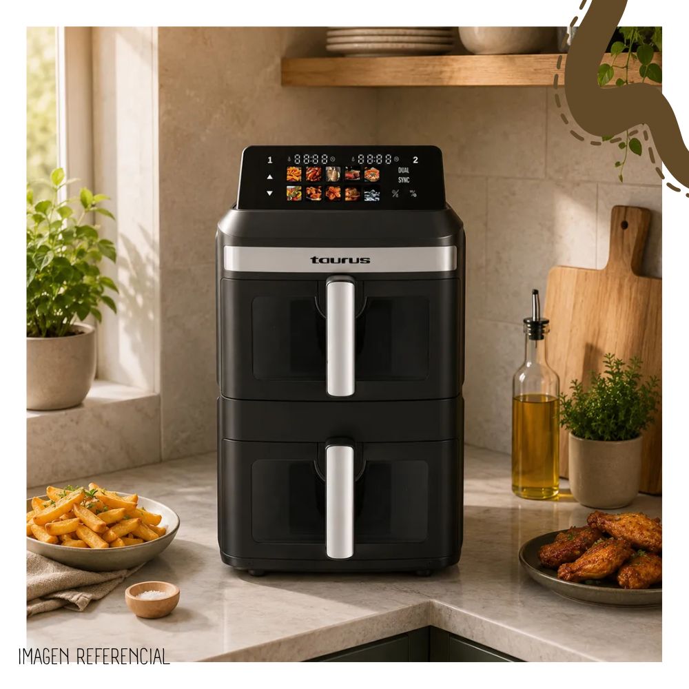FREIDORA DE AIRE TAURUS DUO AIR TOWER 13L – PE9720200A - 5