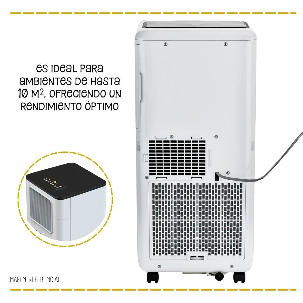 AIRE ACONDICIONADO PORTATIL IMACO 750W  AC7007 - 5