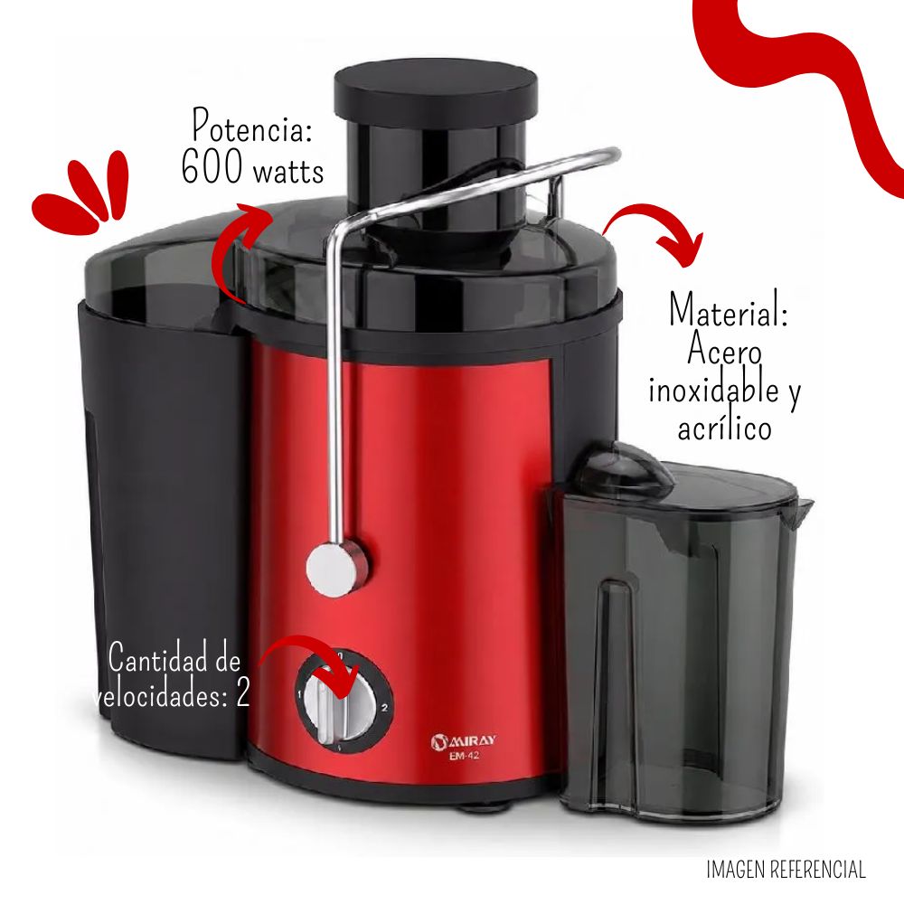 EXTRACTOR DE JUGO MI-RAY EM-42 - 3
