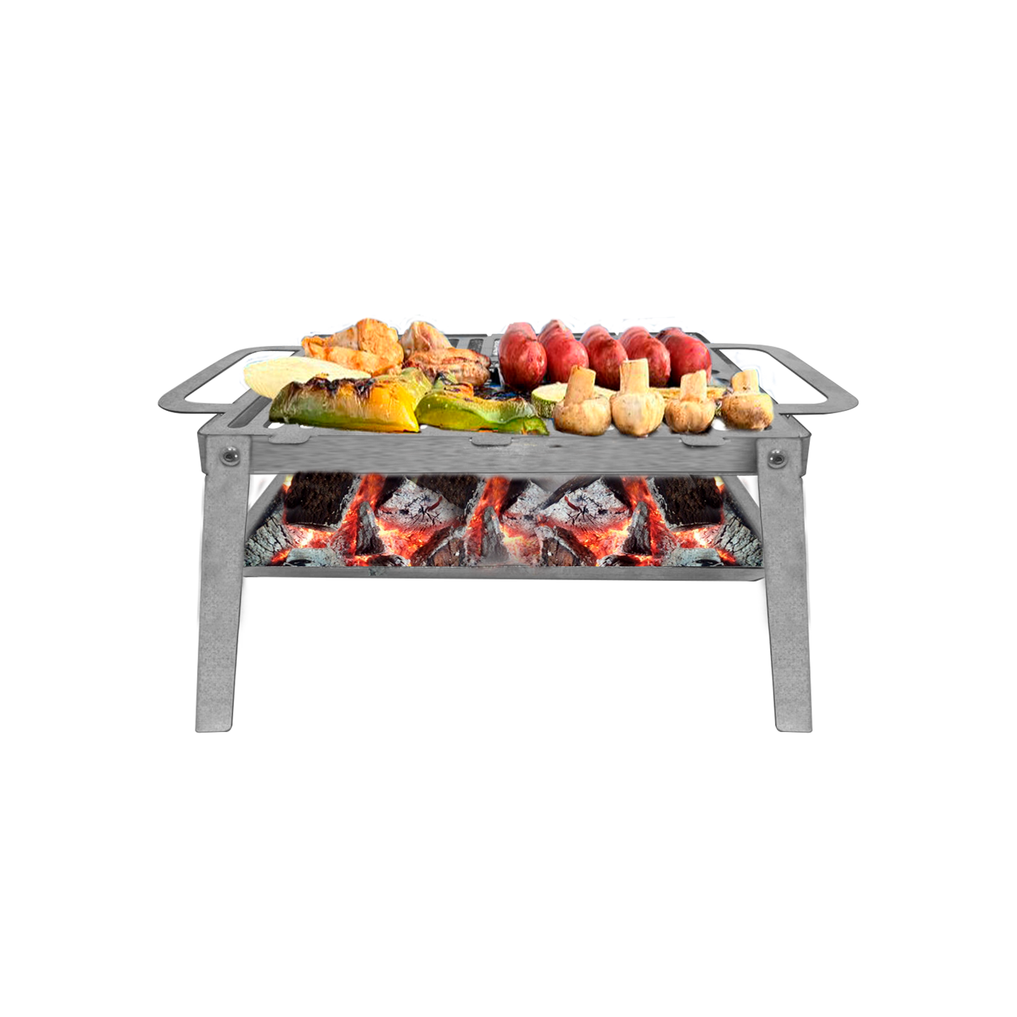 PARRILLA CAMPING GALVANIZADA - 2