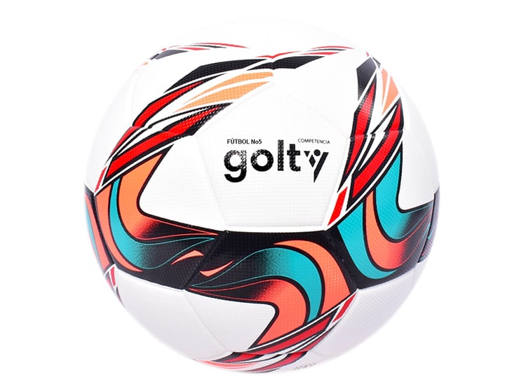 GOLTY PELOTA DE FUTBOL FENIX THERMOBONDED BLANCO SZ5 - TALLA 5 - 1