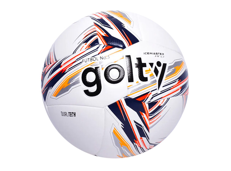 GOLTY PELOTA DE FUTBOL DUALTECH III ROJO SZ5 - TALLA 5 - 1