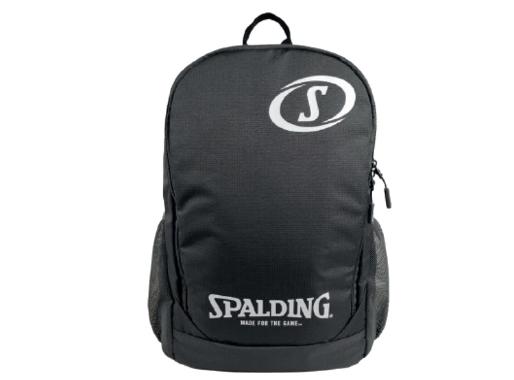 SPALDING MOCHILA GRIS LOGO BLANCO - 1