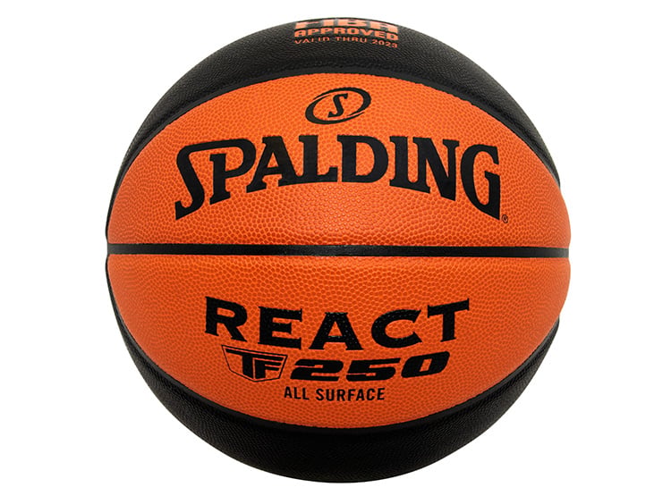 SPALDING PELOTA DE BASKET TF-250 REACT SZ5 FIBA BICOLOR - TALLA 5 - 1