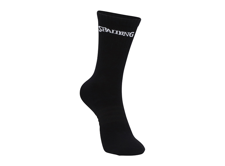 SPALDING CALCETINES MEDIOS NEGROS 35-39 TRIPACK - 2