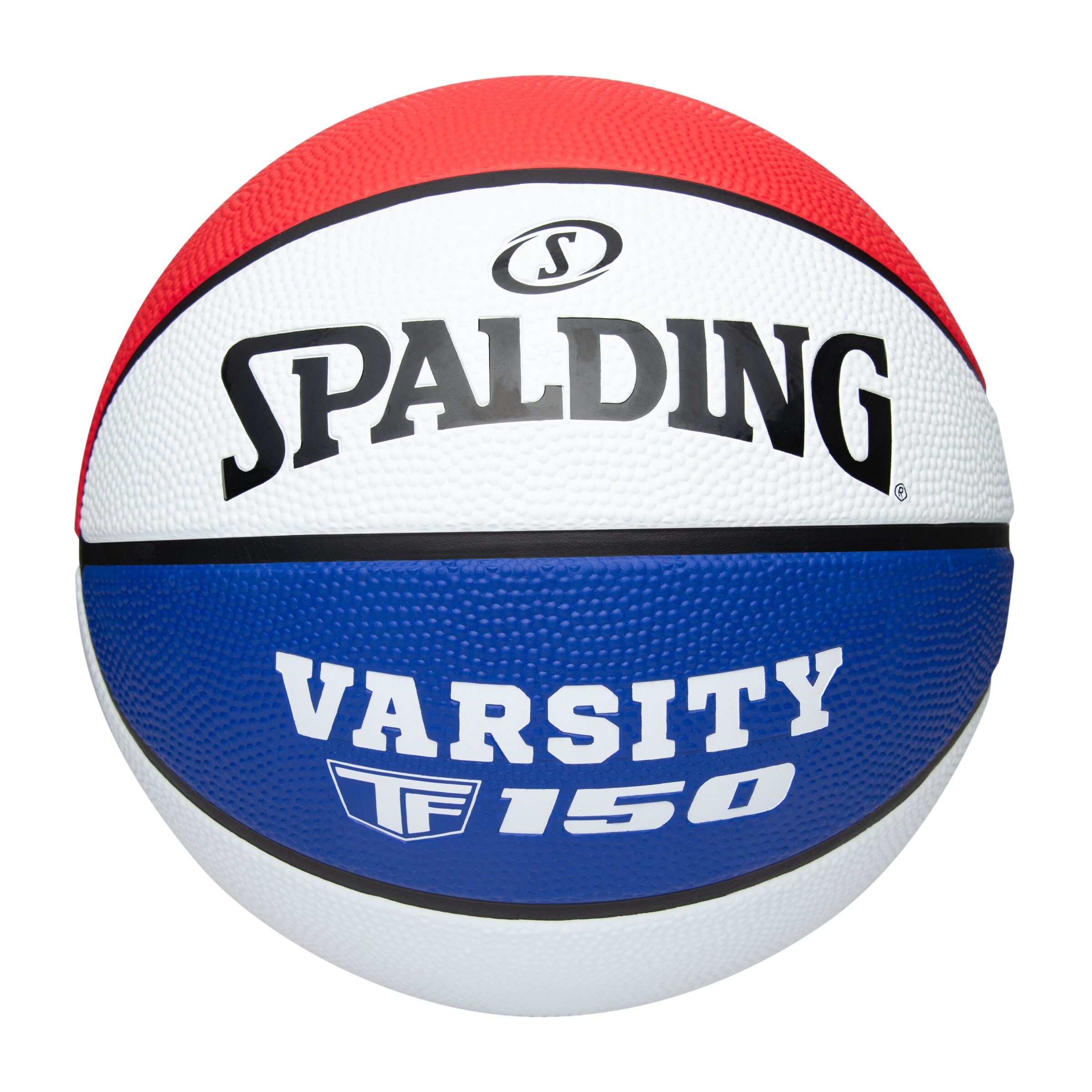 PELOTA BÁSKET SPALDING TF-150 VARSITY ROJO/BLANCO/AZUL TALLA 7 - 1