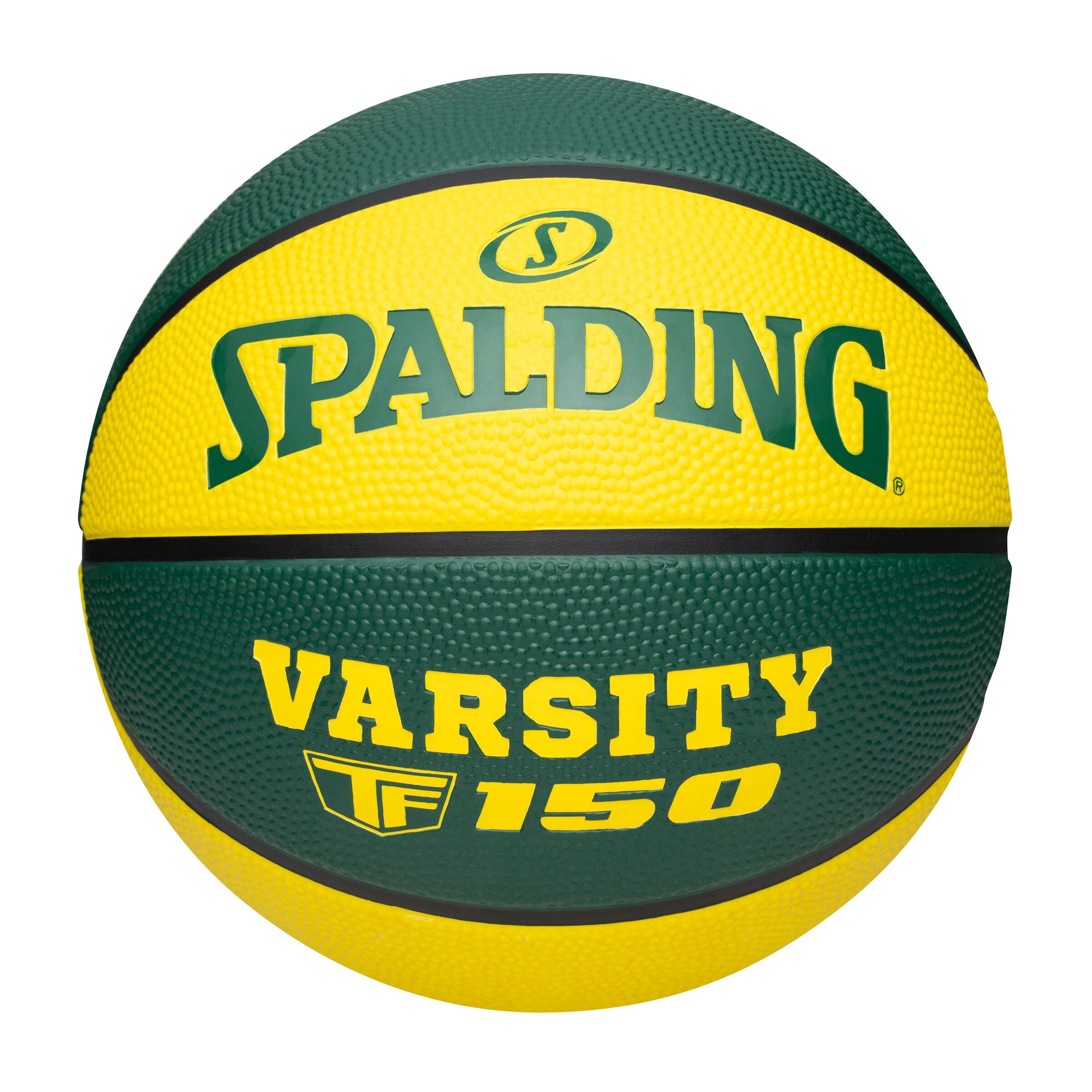 PELOTA BÁSKET SPALDING TF-150 VARSITY VERDE/AMARILLO TALLA 7 - 1