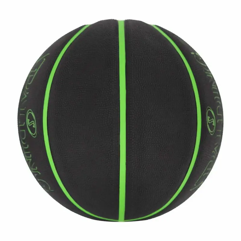 BALÓN DE BASKET SPALDING STREET PHANTOM BLACK/GREEN TALLA 7 - 3
