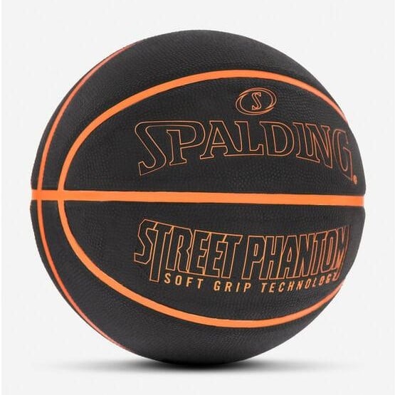 BALÓN DE BASKET SPALDING STREET PHANTOM BLACK/ORANGE TALLA 7 - 4
