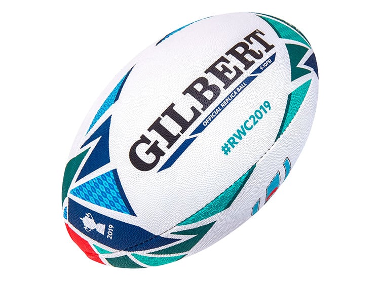 PELOTA RUGBY GILBERT REPLICA RWC 2019 SUPER MIDI - 1