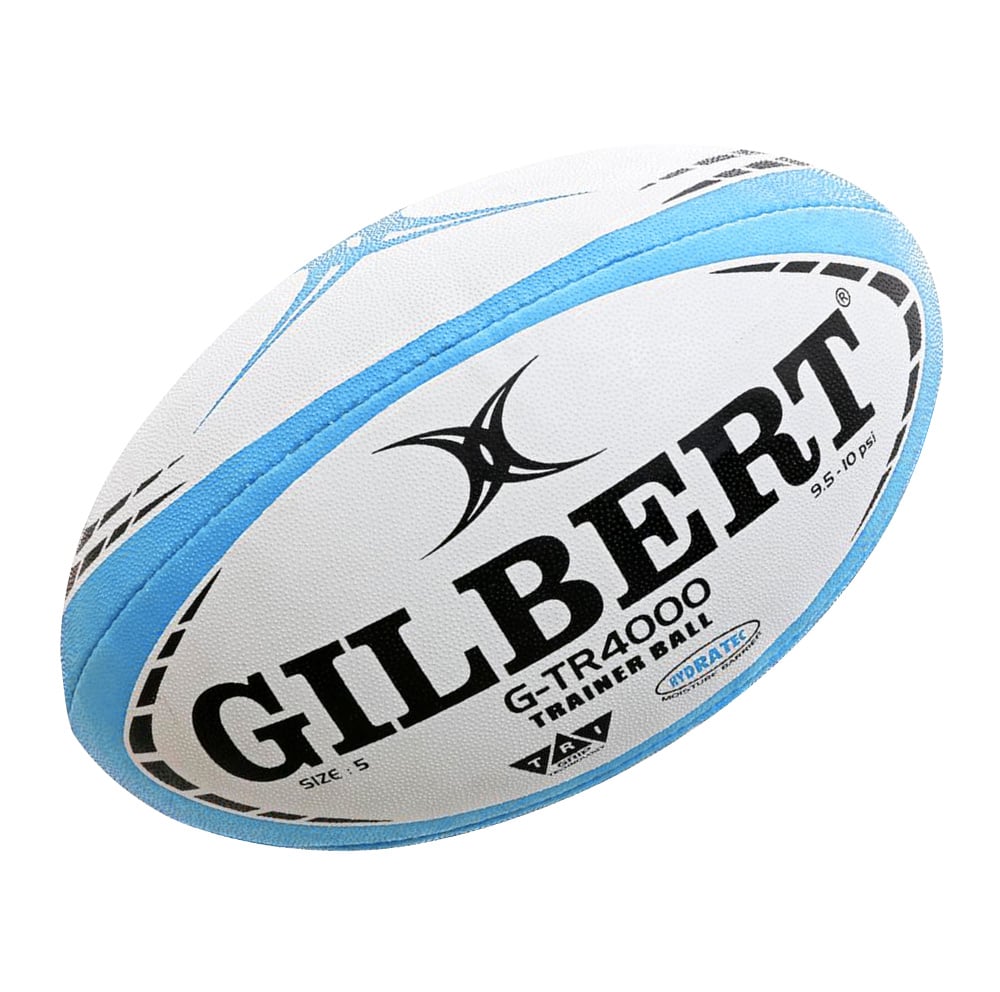 GILBERT PELOTA DE RUGBY GTR4000 OFFICIAL SZ 5 - SKY - 1