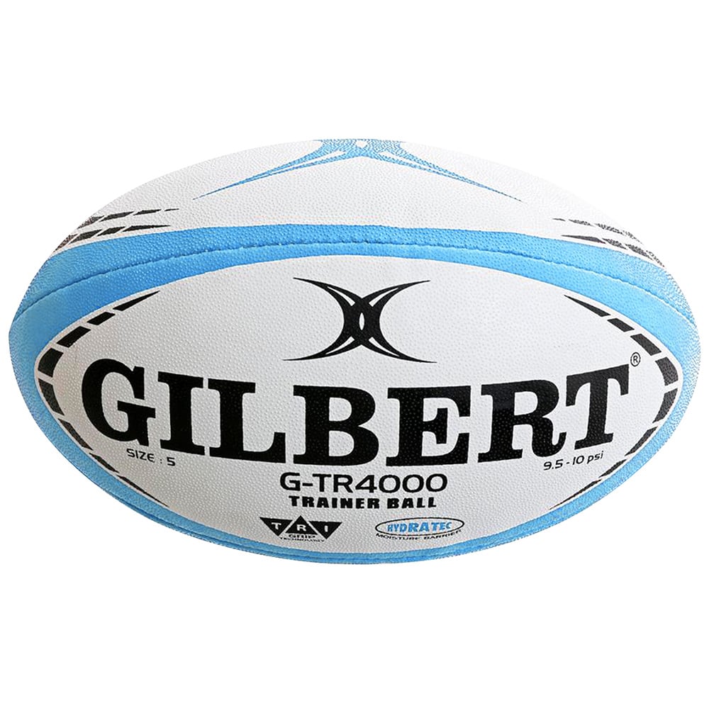 GILBERT PELOTA DE RUGBY GTR4000 OFFICIAL SZ 5 - SKY - 2