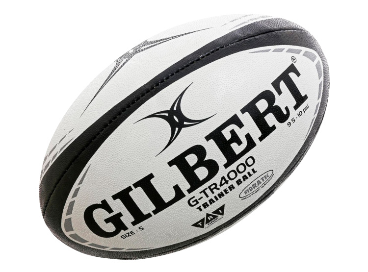 GILBERT PELOTA DE RUGBY GTR4000 OFFICIAL SZ 5 - BLACK - 1