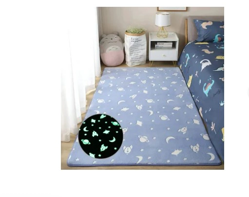 ALFOMBRAS LUMINOSAS DE FELPA PARA SALA/ DORMITORIO DE CALIDAD - 1