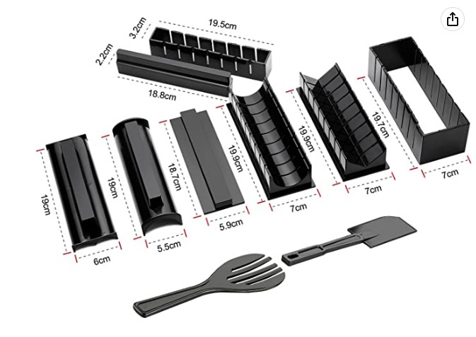 SET MOLDE PARA SUSHI COMPLETO - 3