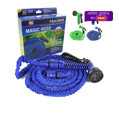 MANGUERA EXPANDIBLE 15 METROS MAGIC HOSE - 1