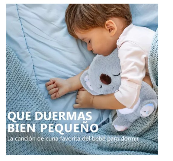 KOALA DE PELUCHE QUE RESPIRA CON MÚSICA Y LUZ - 2