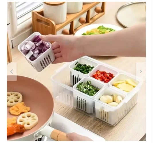 ORGANIZADOR PARA COCINA DE 6 CUBOS - 1