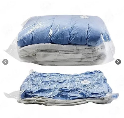 PACK X 4 BOLSAS DE ROPA COMPRESORAS AL VACÍO 70 X 100 CM - 1