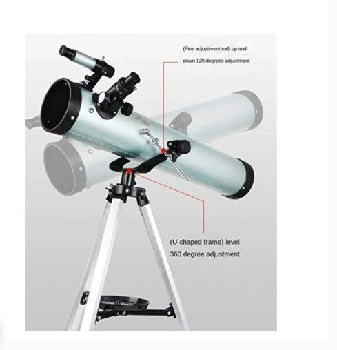 TELESCOPIO ASTRONÓMICO PROFESIONAL TRÍPODE ZOOM 525X - 1