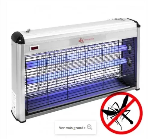LÁMPARA ELÉCTRICA MOSQUITOS Y MOSCAS - 1