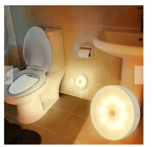FOCO LÁMPARA LED CON SENSOR DE MOVIMIENTO RECARGABLE USB - 1