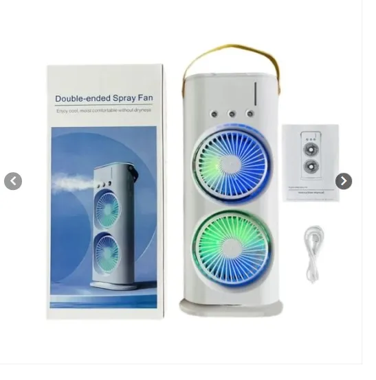 VENTILADOR DE TORRE DOBLE AIRE ACONDICIONADO HUMIDIFICADOR - 1