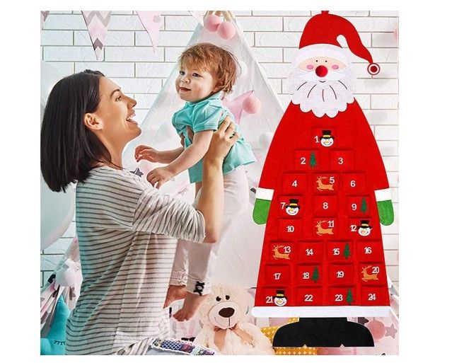 CALENDARIO DE ADVIENTO DE PAPÁ NOEL  TENDENCIA 2026 - 1