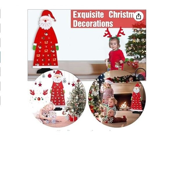 CALENDARIO DE ADVIENTO DE PAPÁ NOEL - 1