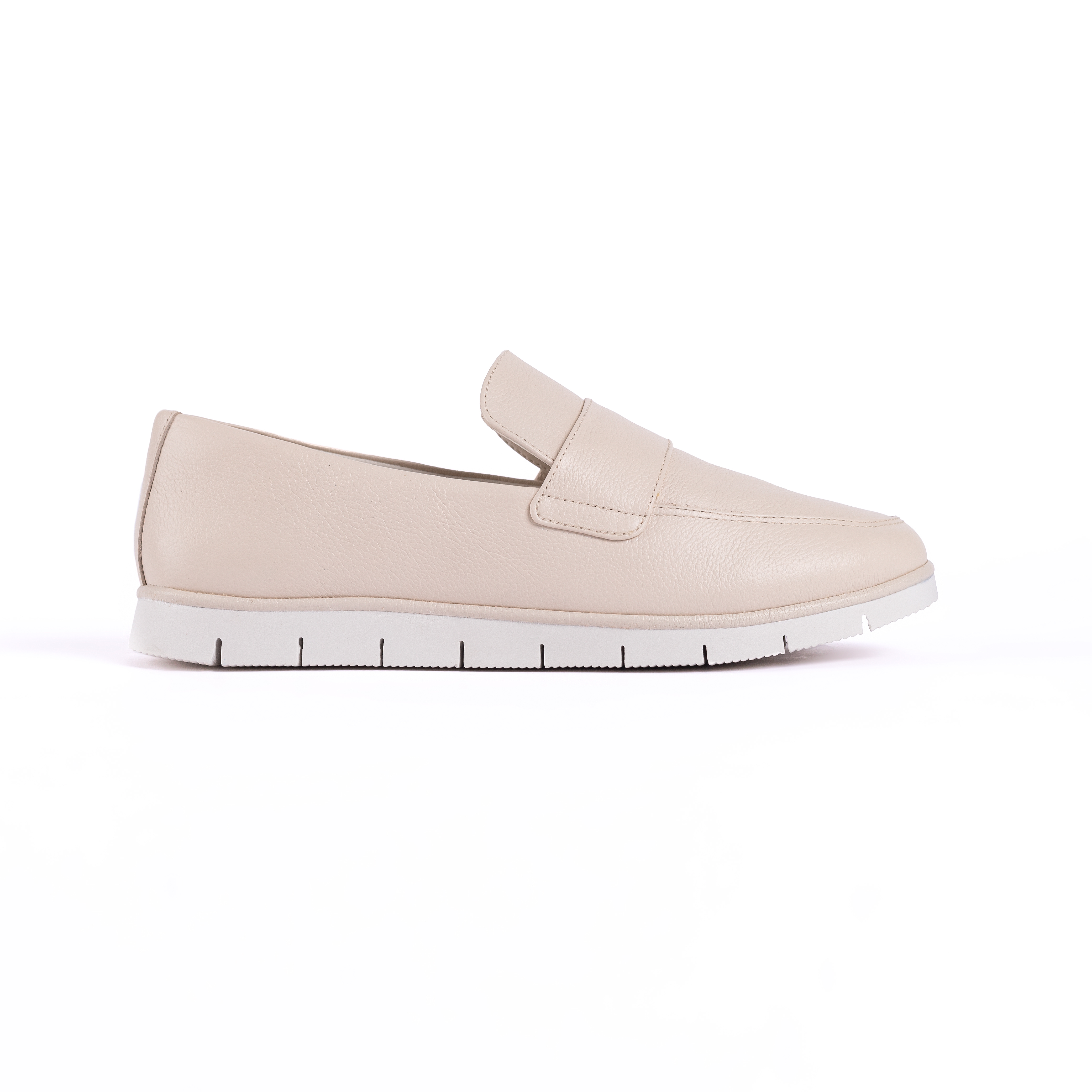 ALPARGATAS MUJER CARUSSO CUERO BLANCO HUMO 6059 - 1