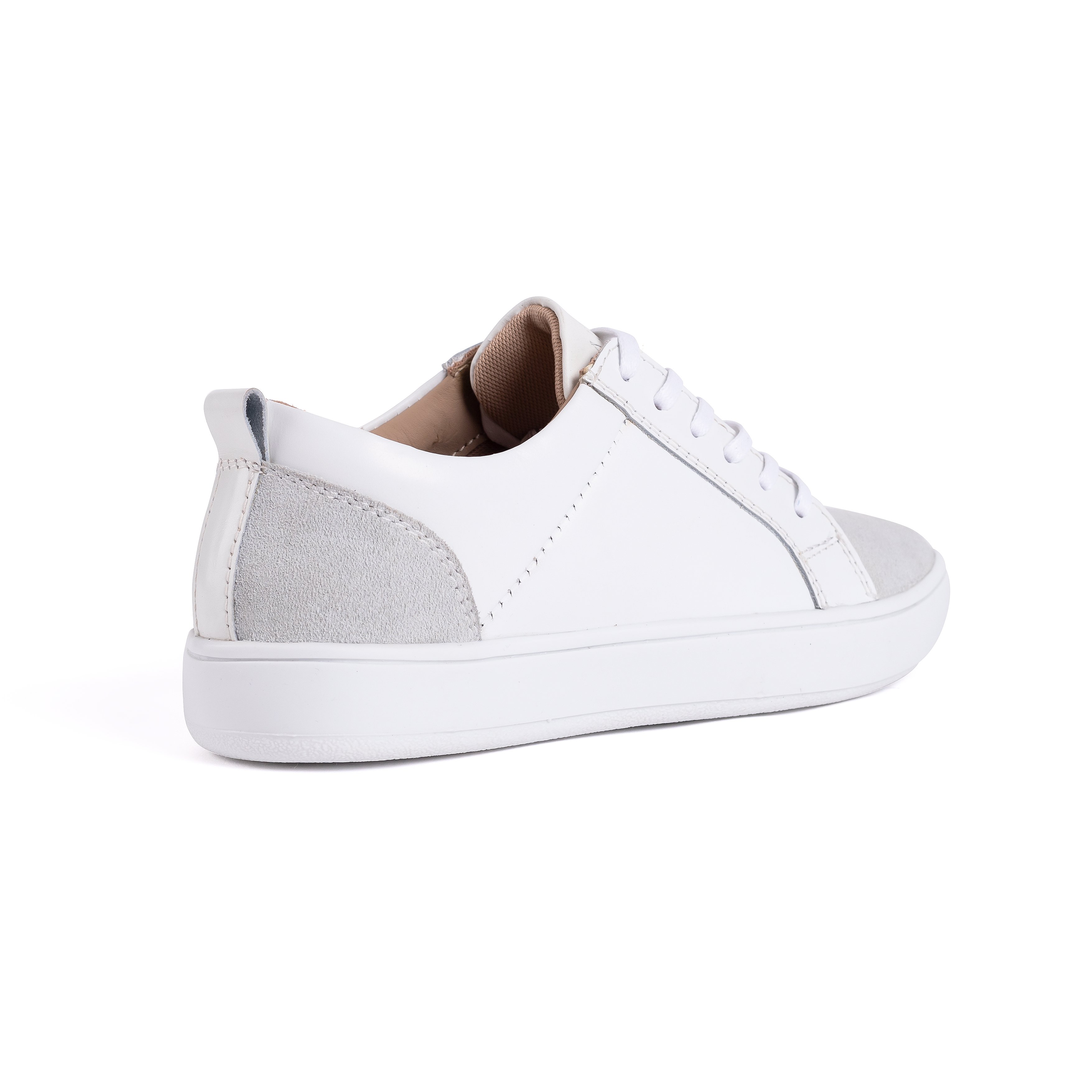 ZAPATILLAS URBANAS MUJER CARUSSO G1008 BLANCO CUERO - 3