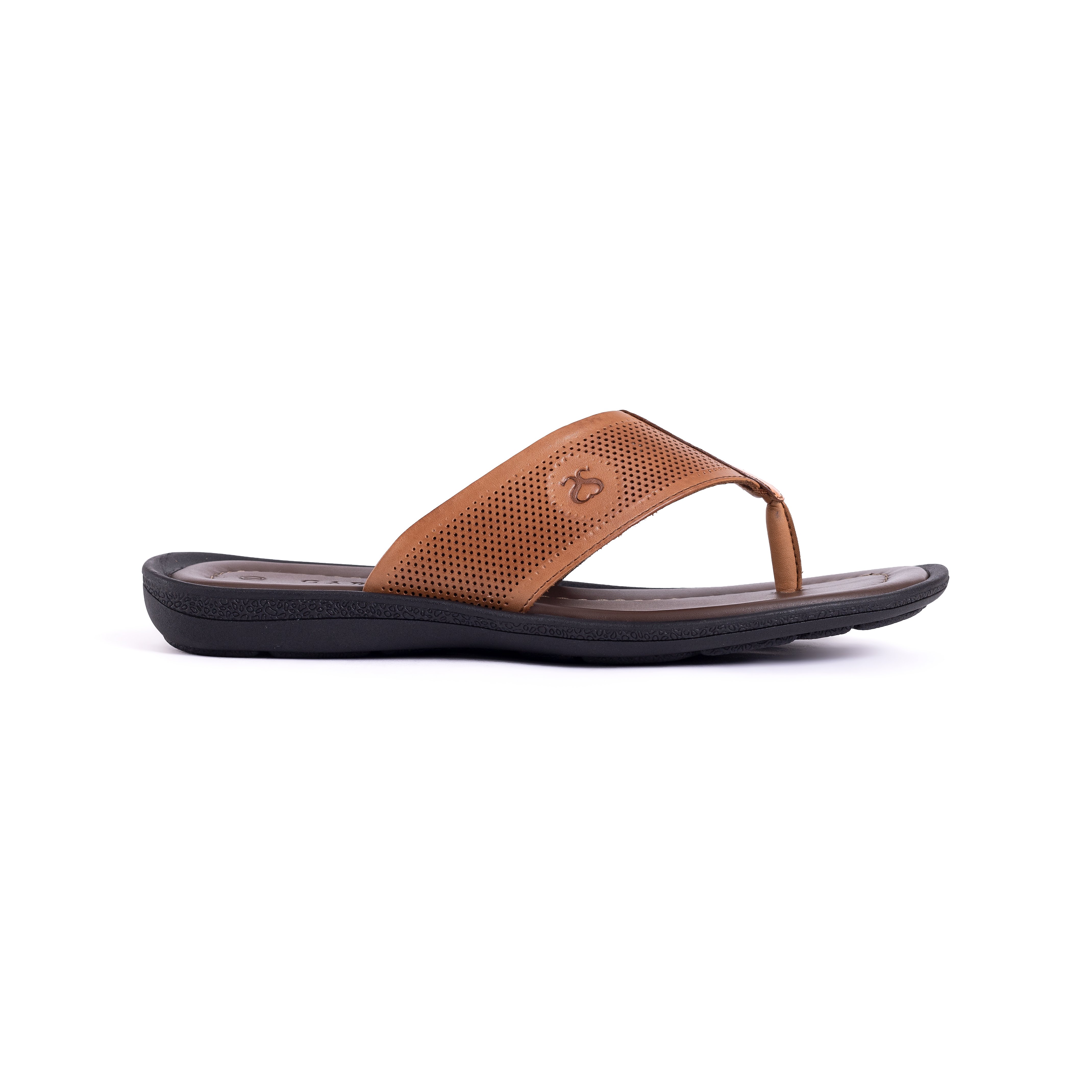 SANDALIAS HOMBRE CARUSSO CUERO CAMEL J1004 HABANO - 1