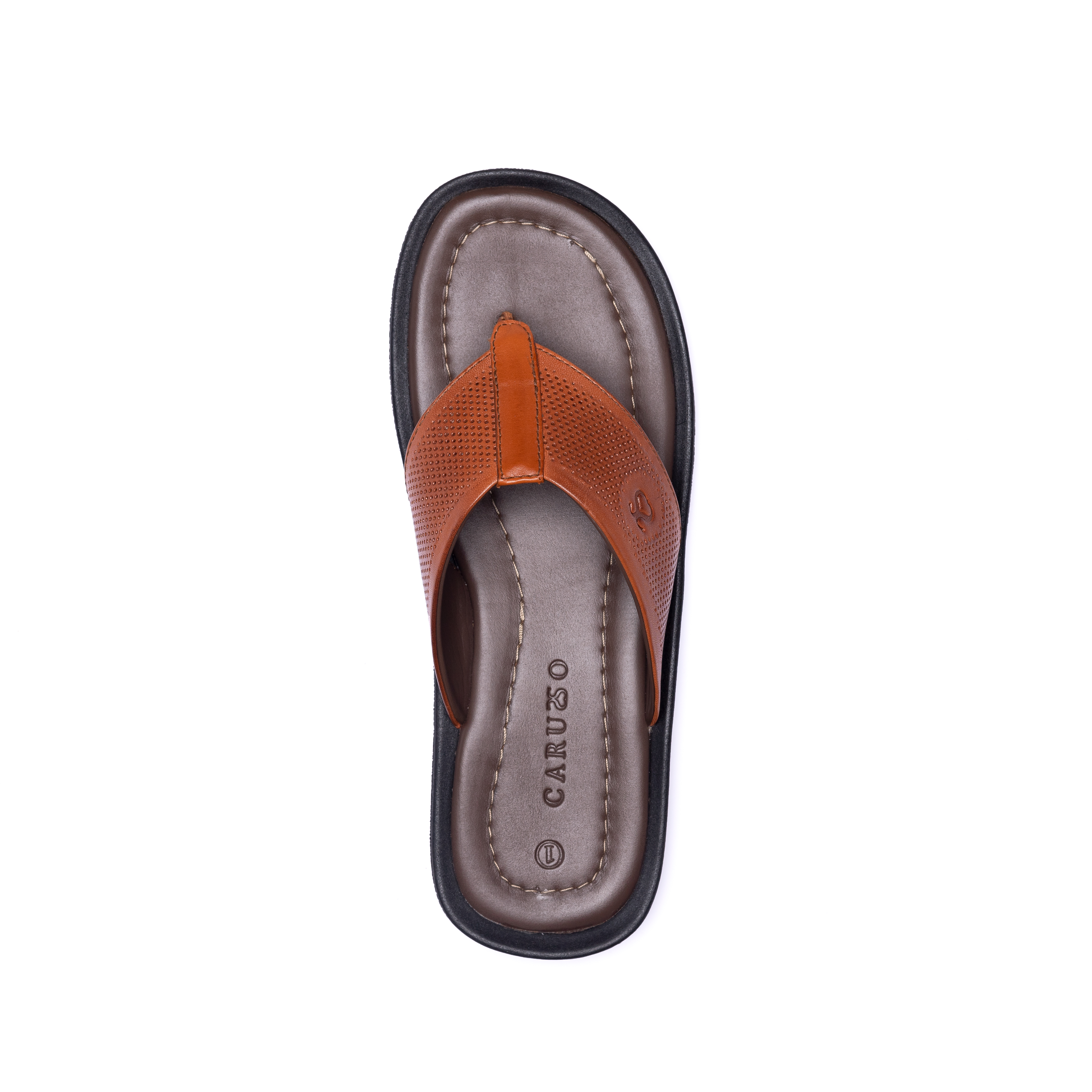 SANDALIAS HOMBRE CARUSSO CUERO COBRE J1004 - 3