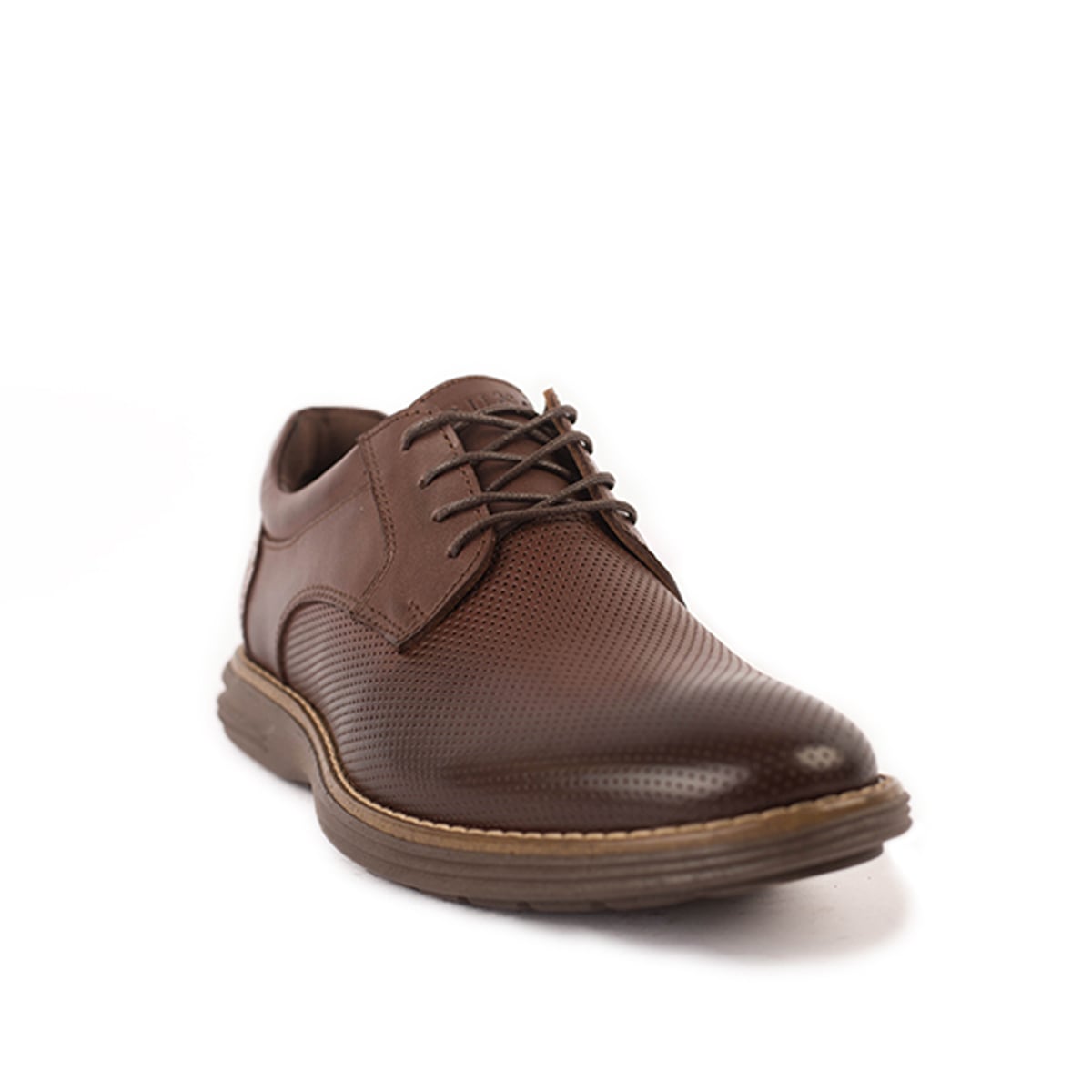 ZAPATOS CASUALES HOMBRE CARUSSO CUERO CHOCOLATE O1039 AFRICANO - 2