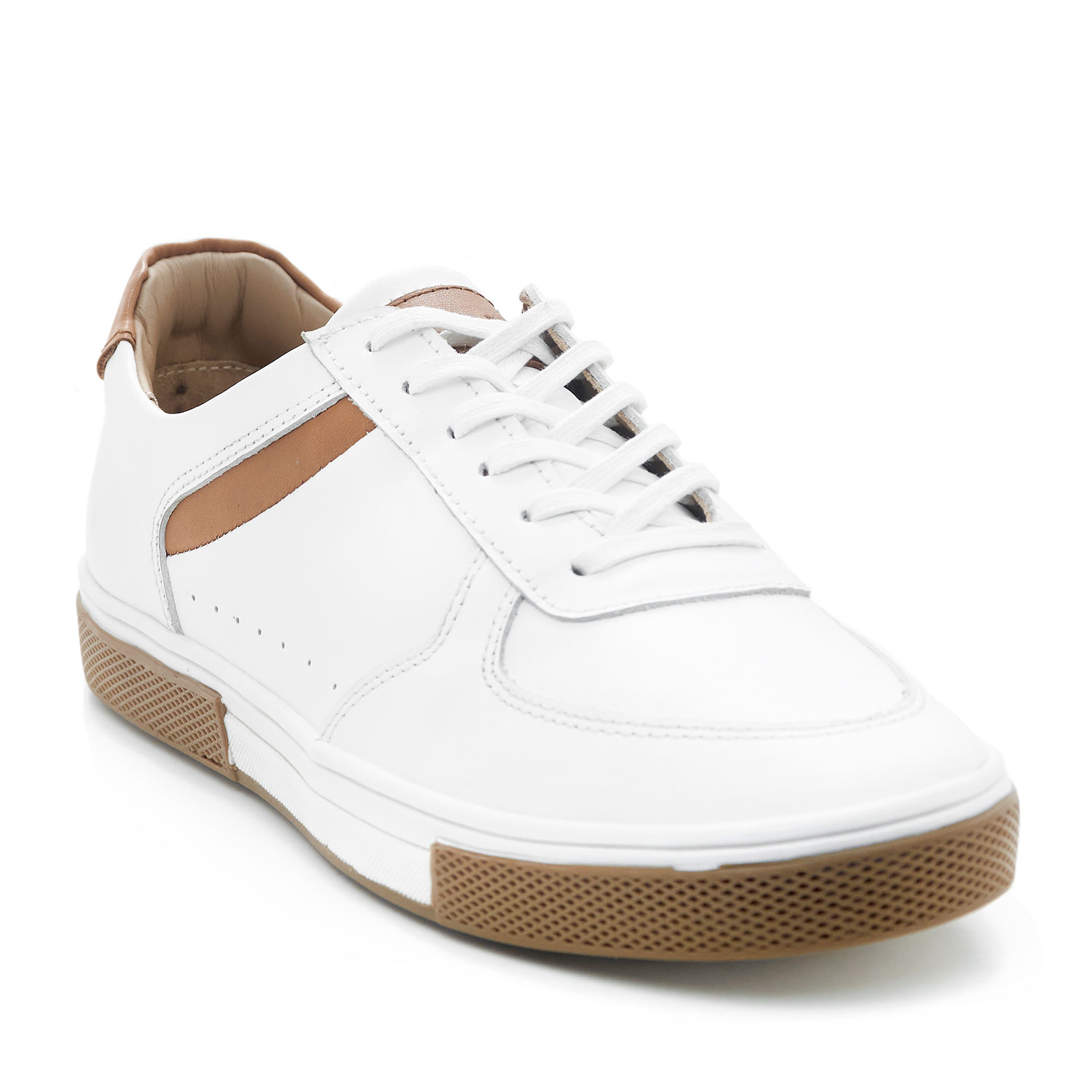 ZAPATOS CASUALES HOMBRE CARUSSO CUERO BLANCO URBANO U1011 - 2