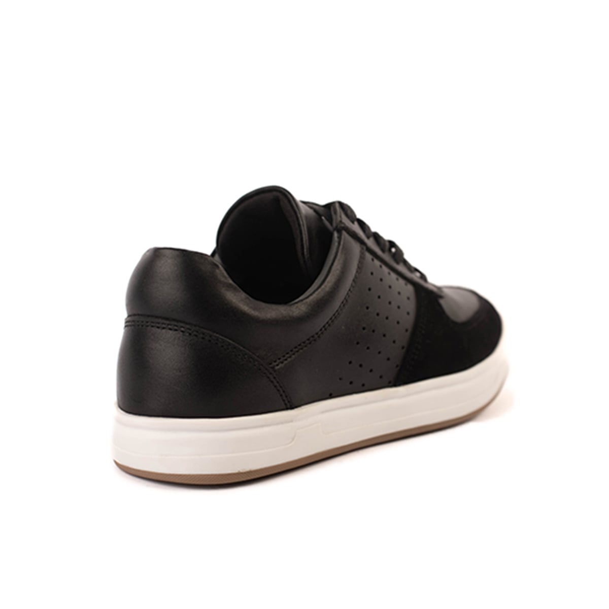 ZAPATOS CASUALES HOMBRE CARUSSO CUERO NEGRO URBANO U1015 - 3