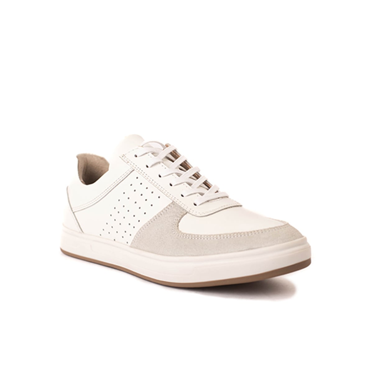 ZAPATOS CASUALES HOMBRE CARUSSO CUERO BLANCO URBANO U1015 - 2