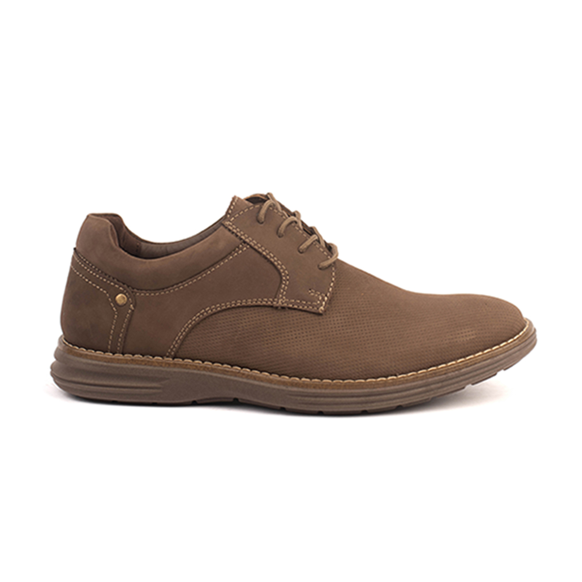 ZAPATOS CASUALES HOMBRE CARUSSO CUERO ARENA O1039 - 1