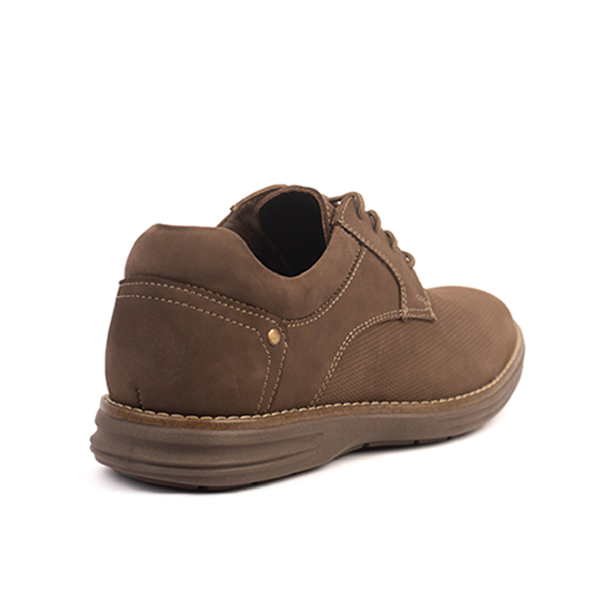 ZAPATOS CASUALES HOMBRE CARUSSO CUERO ARENA O1039 - 3