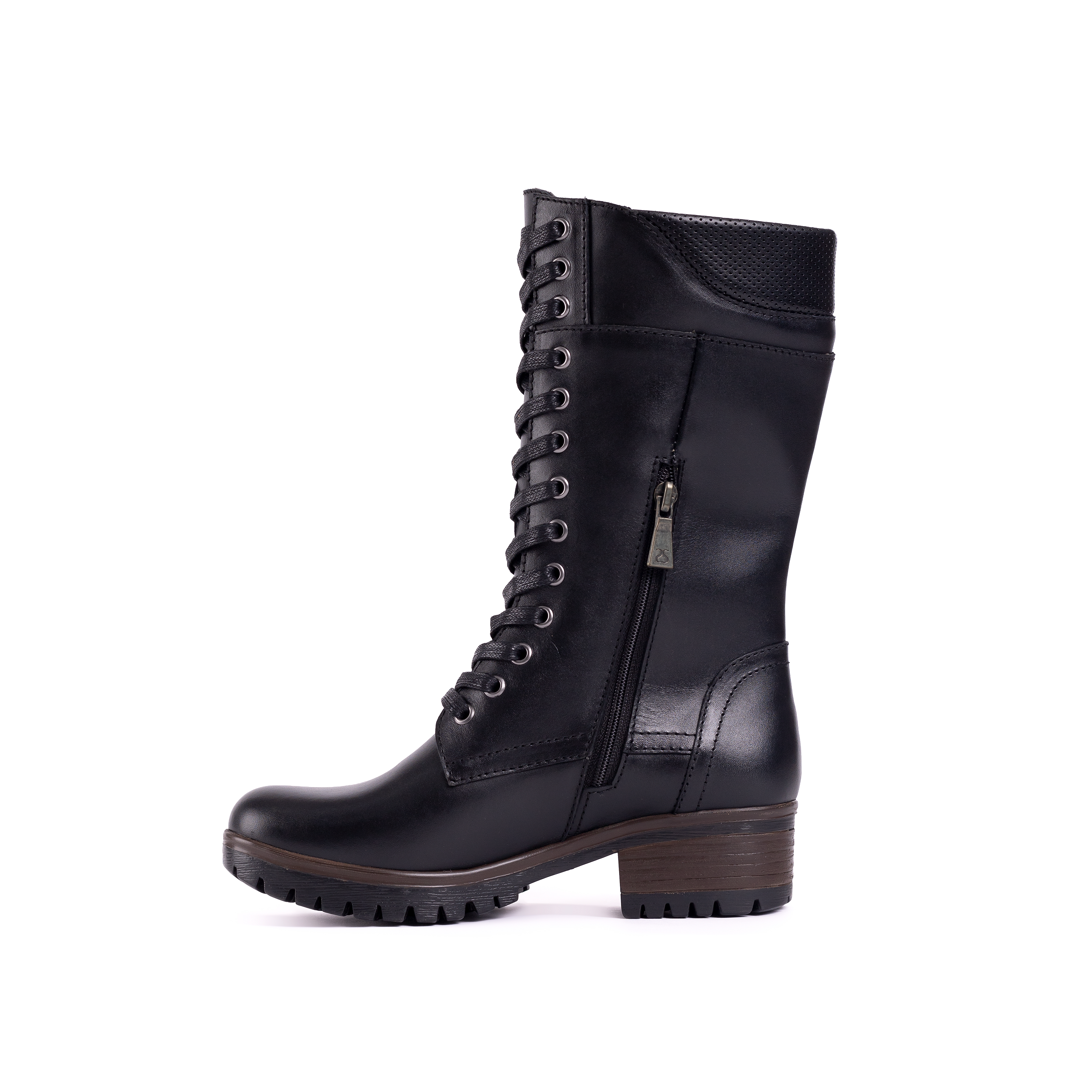 BOTAS MUJER CARUSSO NEGRO D3001 - 3