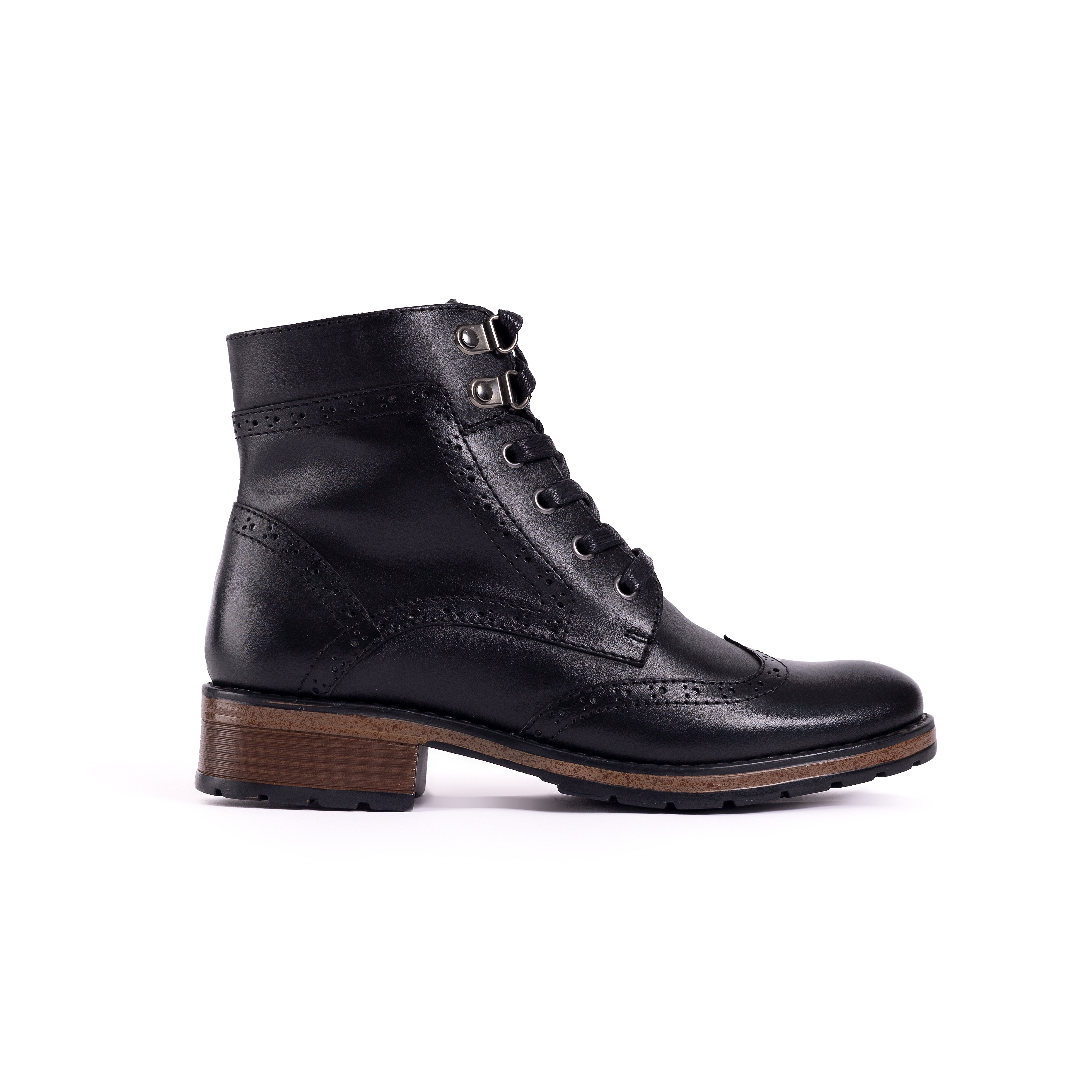 BOTINES MUJER CARUSSO NEGRO B3098 - 1