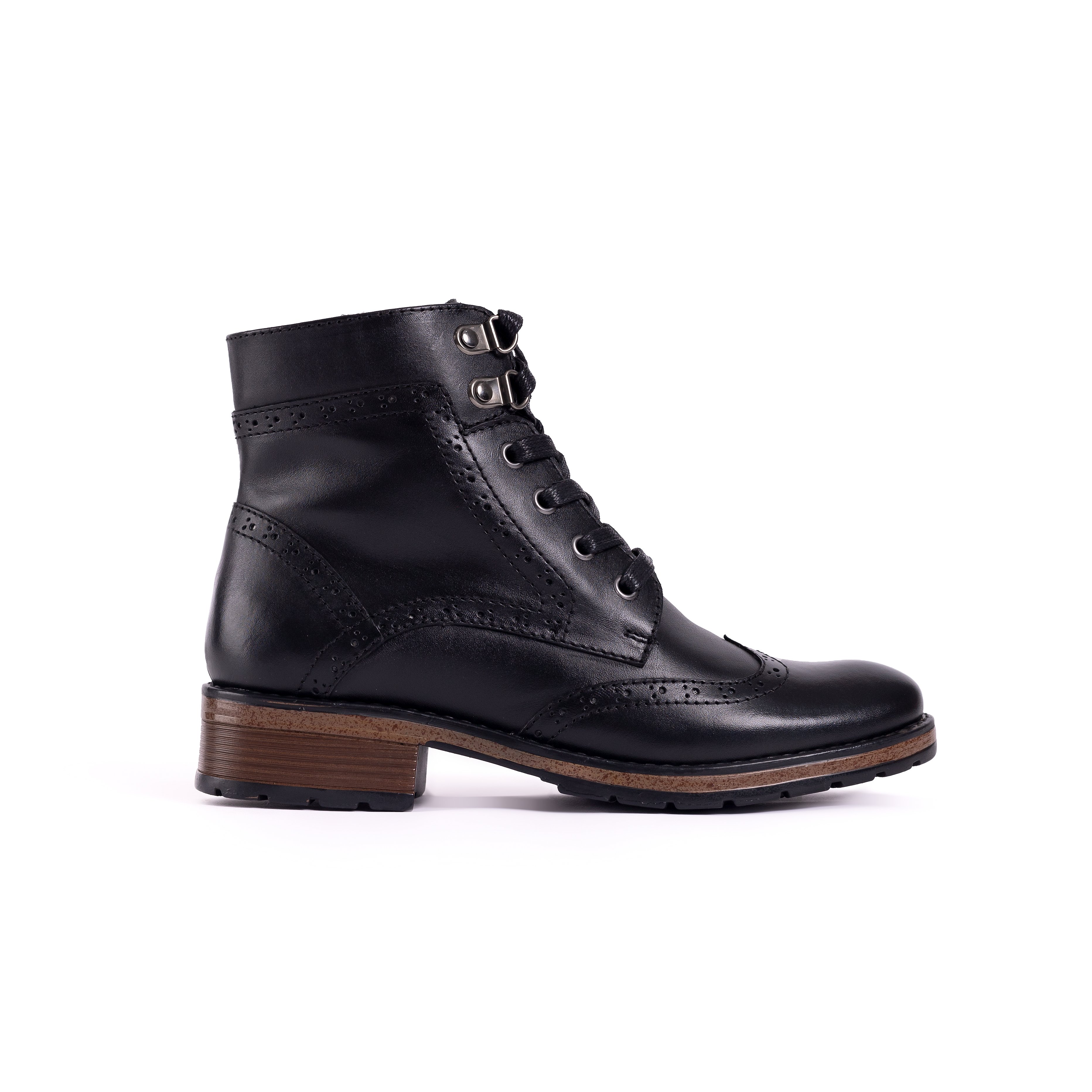 BOTINES MUJER CARUSSO NEGRO B3098 - 1
