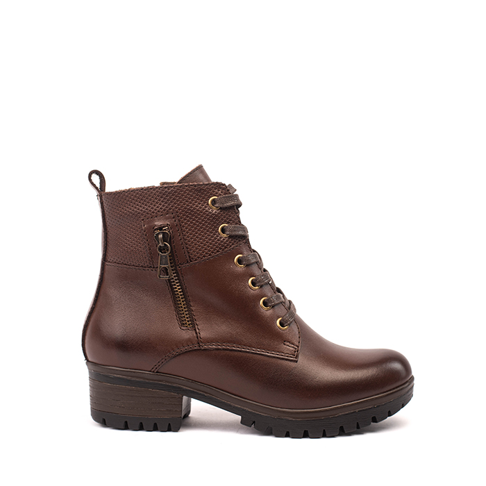 BOTINES MUJER CARUSSO CHOCOLATE B3117 AFRICANO - 1