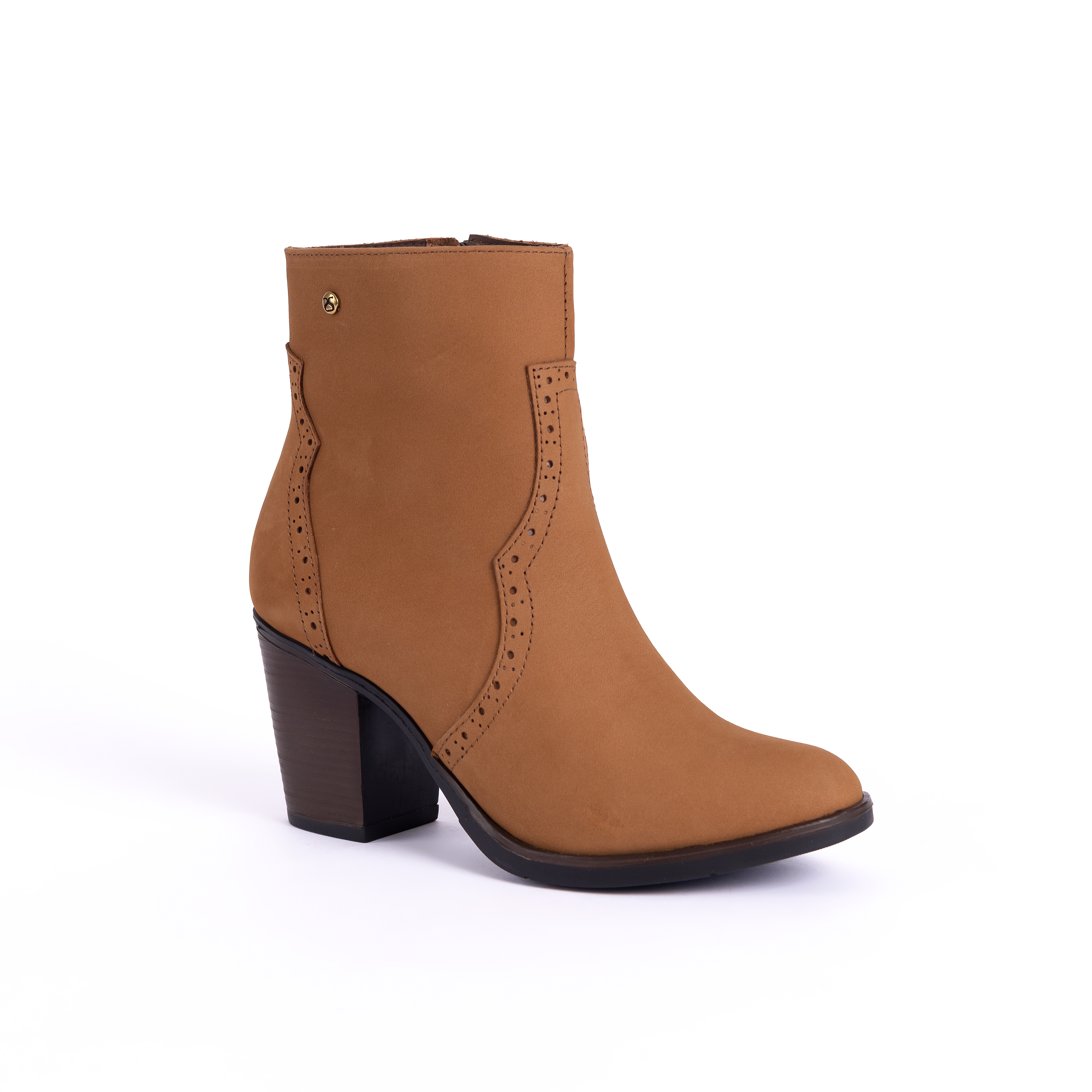 BOTINES MUJER CARUSSO CAMEL B7087 LUCUMA - 2