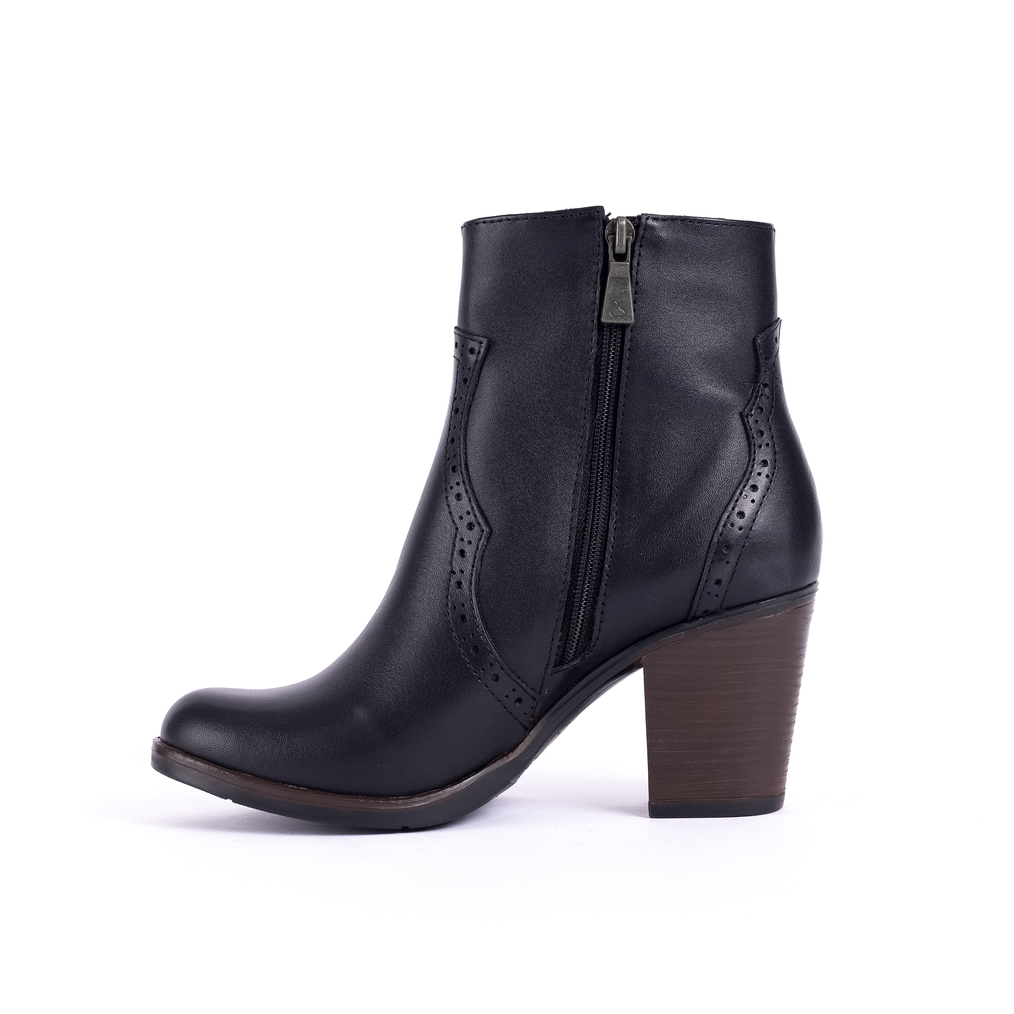 BOTINES MUJER CARUSSO NEGRO B7087 - 4