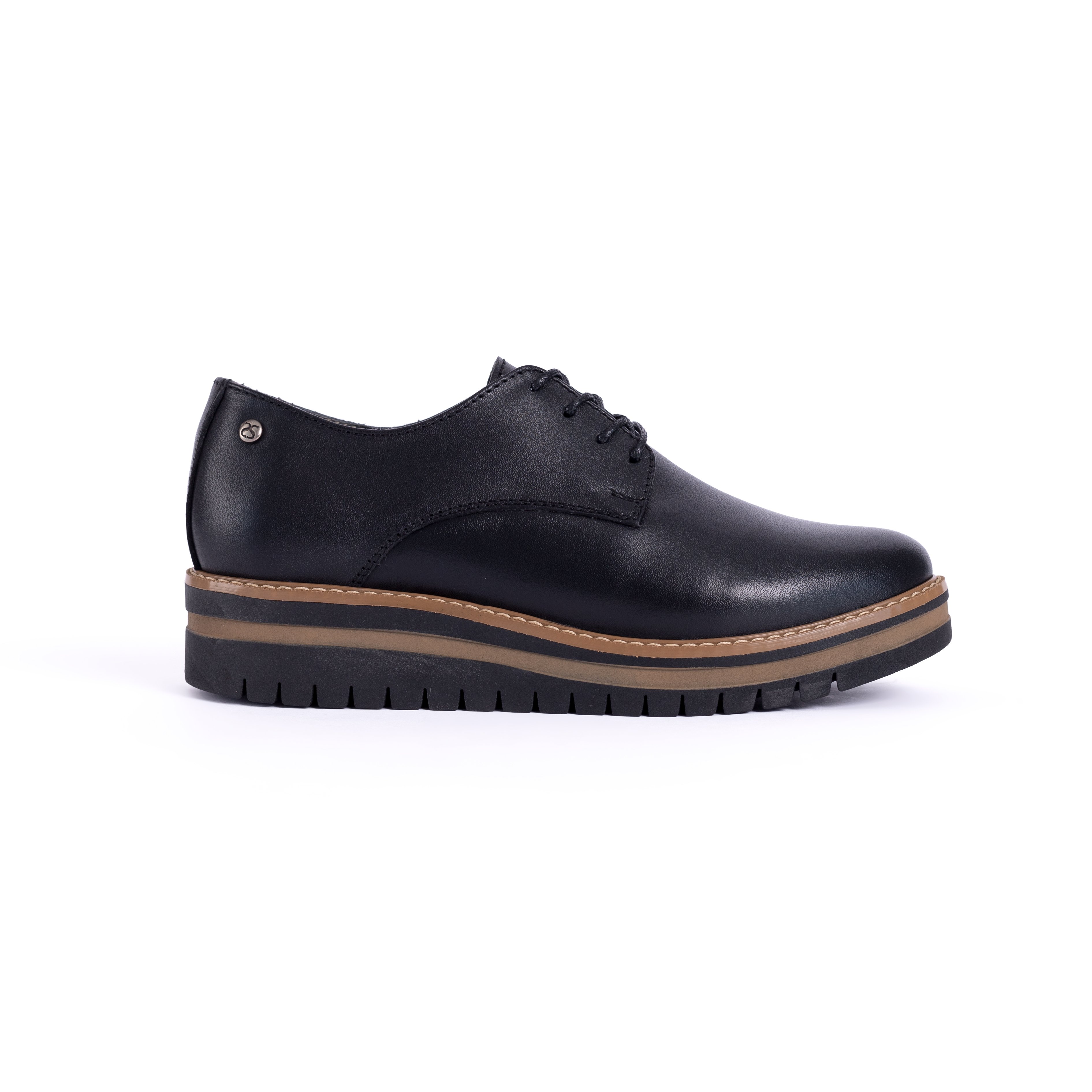 ZAPATOS CASUALES MUJER CARUSSO NEGRO C1004 - 1
