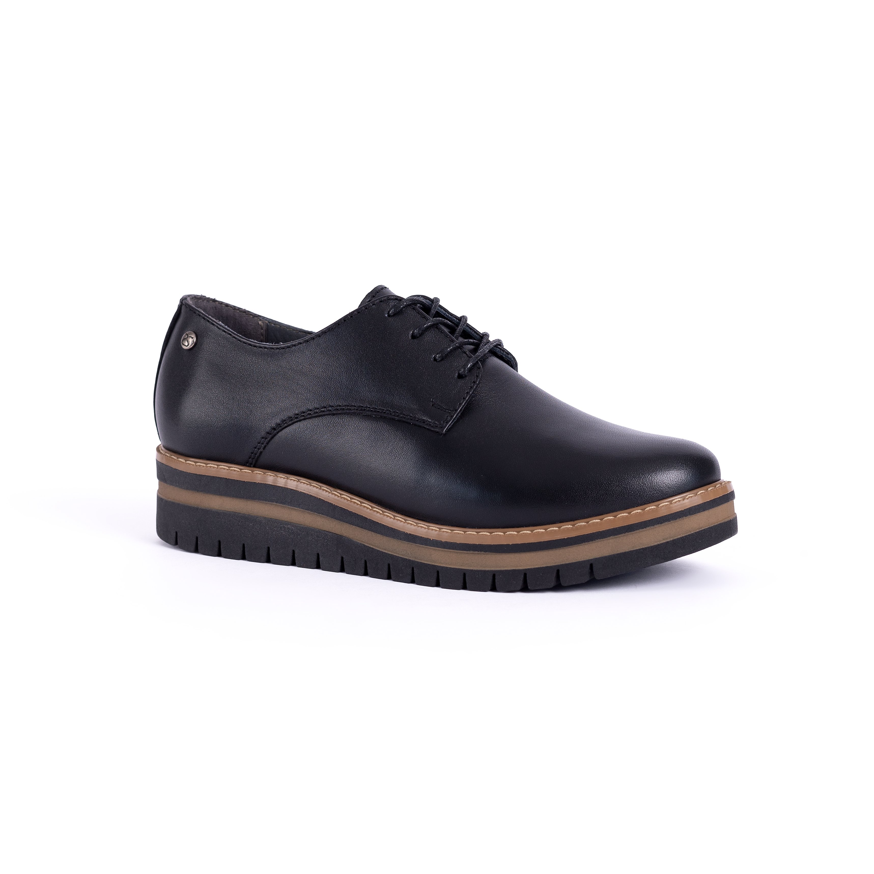 ZAPATOS CASUALES MUJER CARUSSO NEGRO C1004 - 2