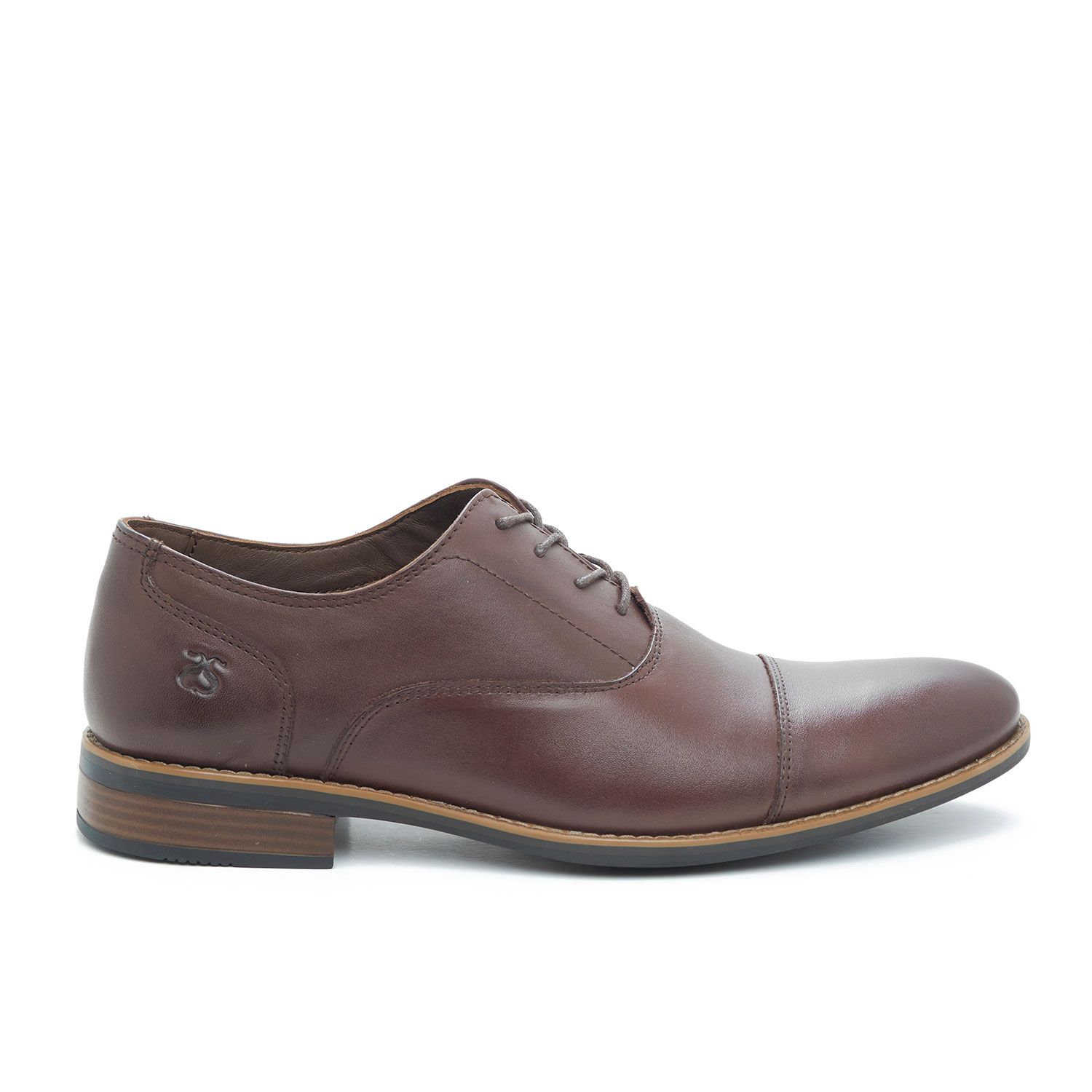 ZAPATOS DE VESTIR HOMBRE CARUSSO CHOCOLATE O2002 AFRICANO - 1