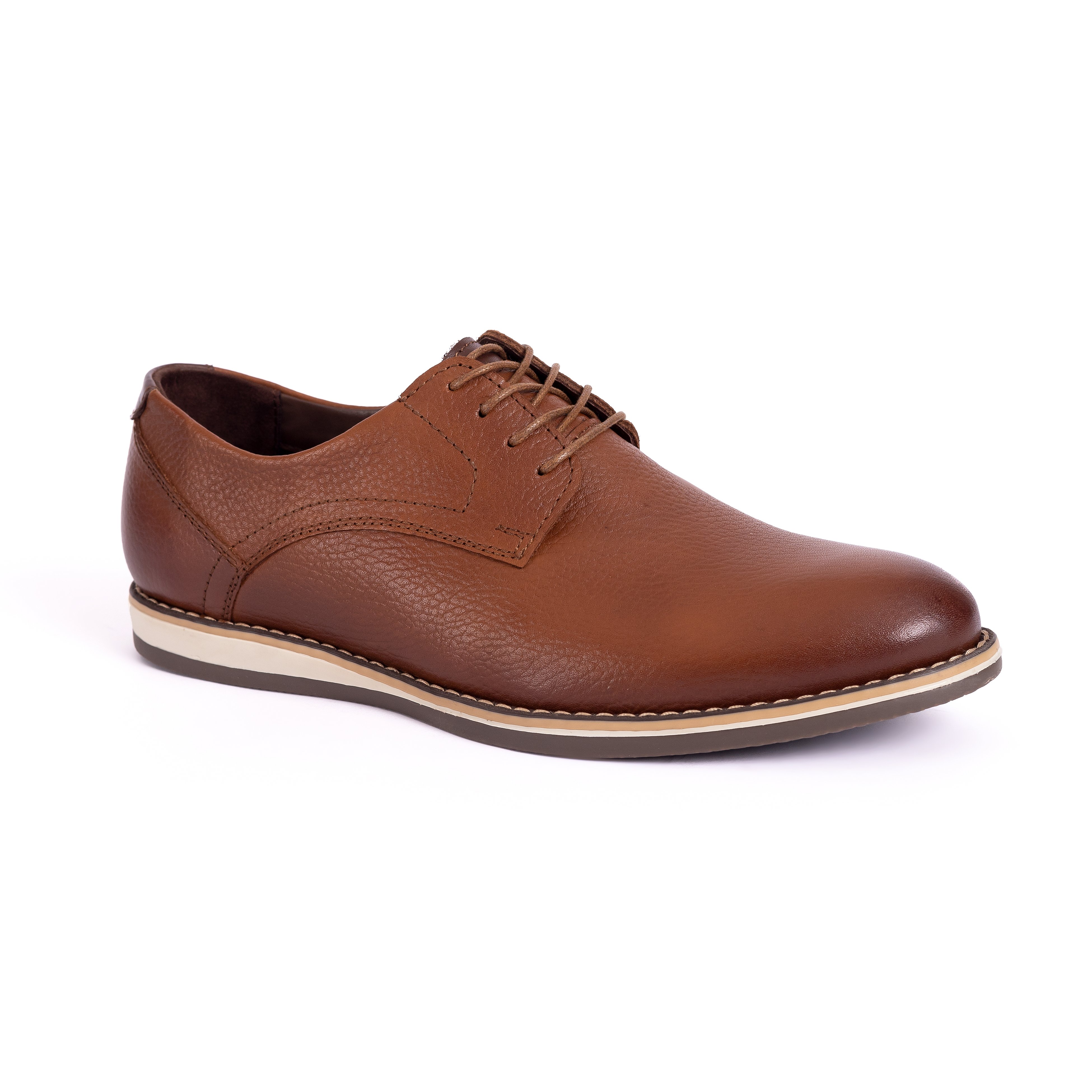 ZAPATOS CASUALES HOMBRE CARUSSO CAMEL O1011 HABANO - 2