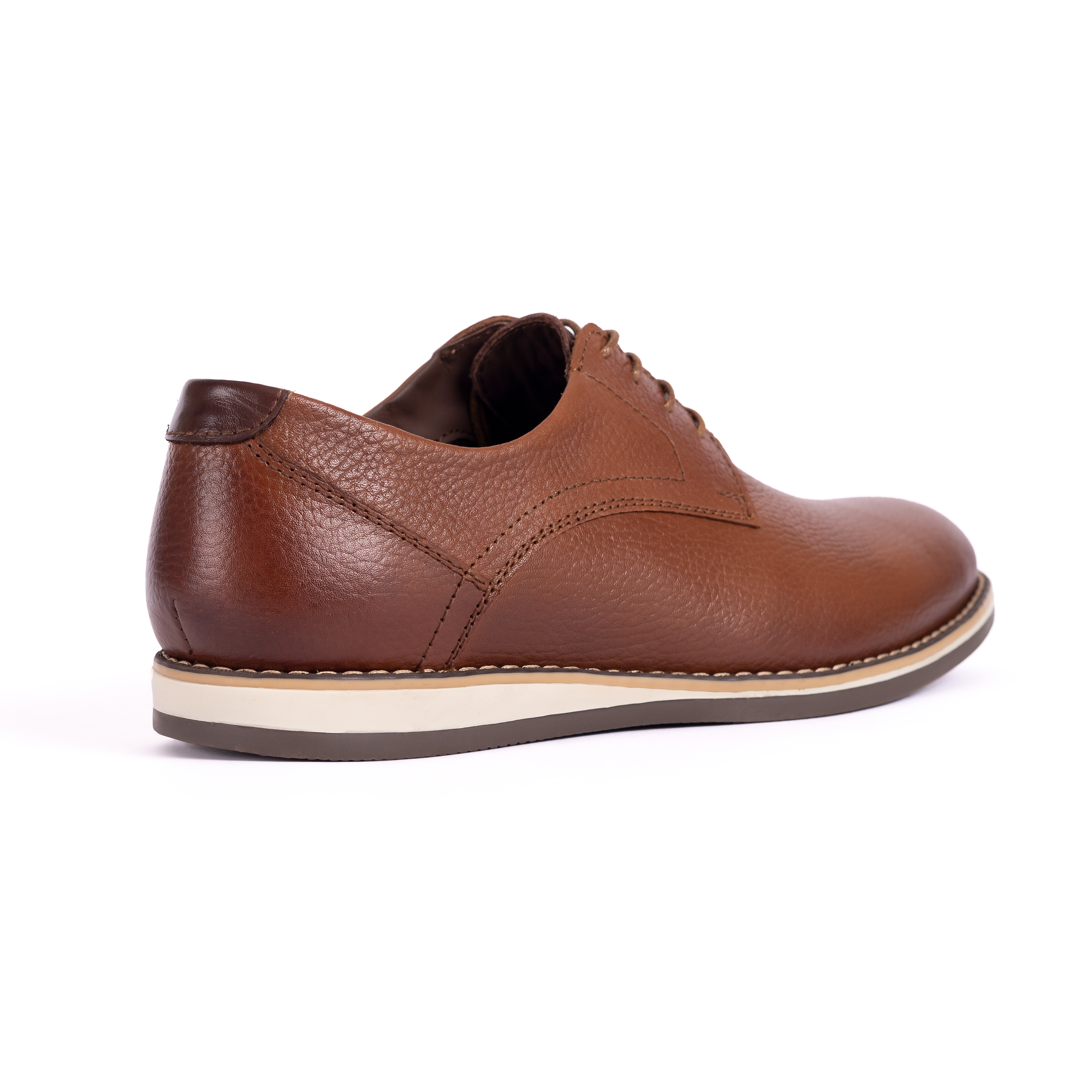 ZAPATOS CASUALES HOMBRE CARUSSO CAMEL O1011 HABANO - 3